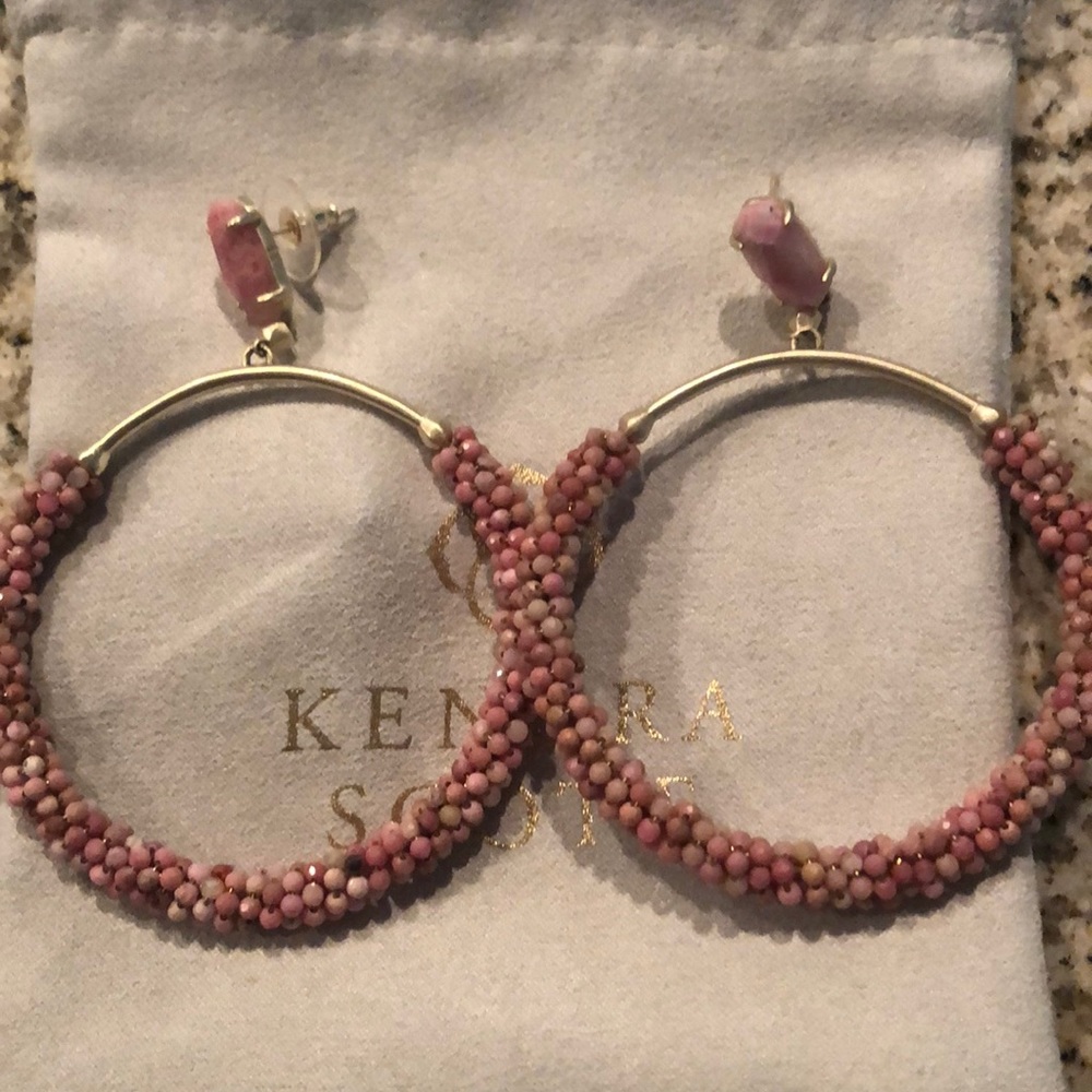 Kendra Scott Russell Hoop Earrings